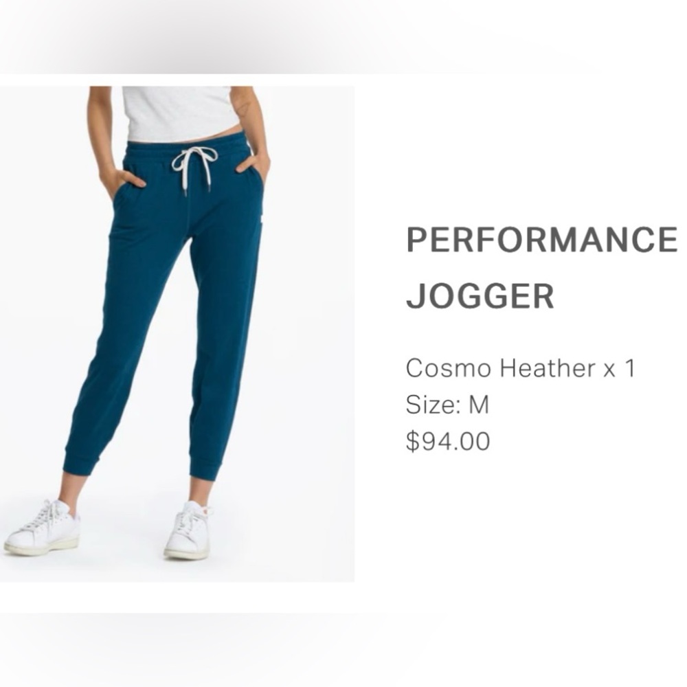 Vuori Performance Jogger Cosmo